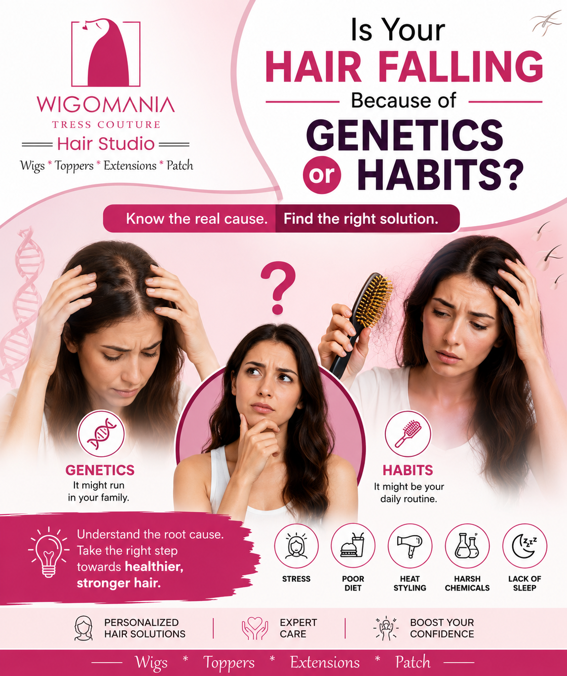 Is Your Hair Falling Because of Genetics or Daily Habits? Here’s How to Know