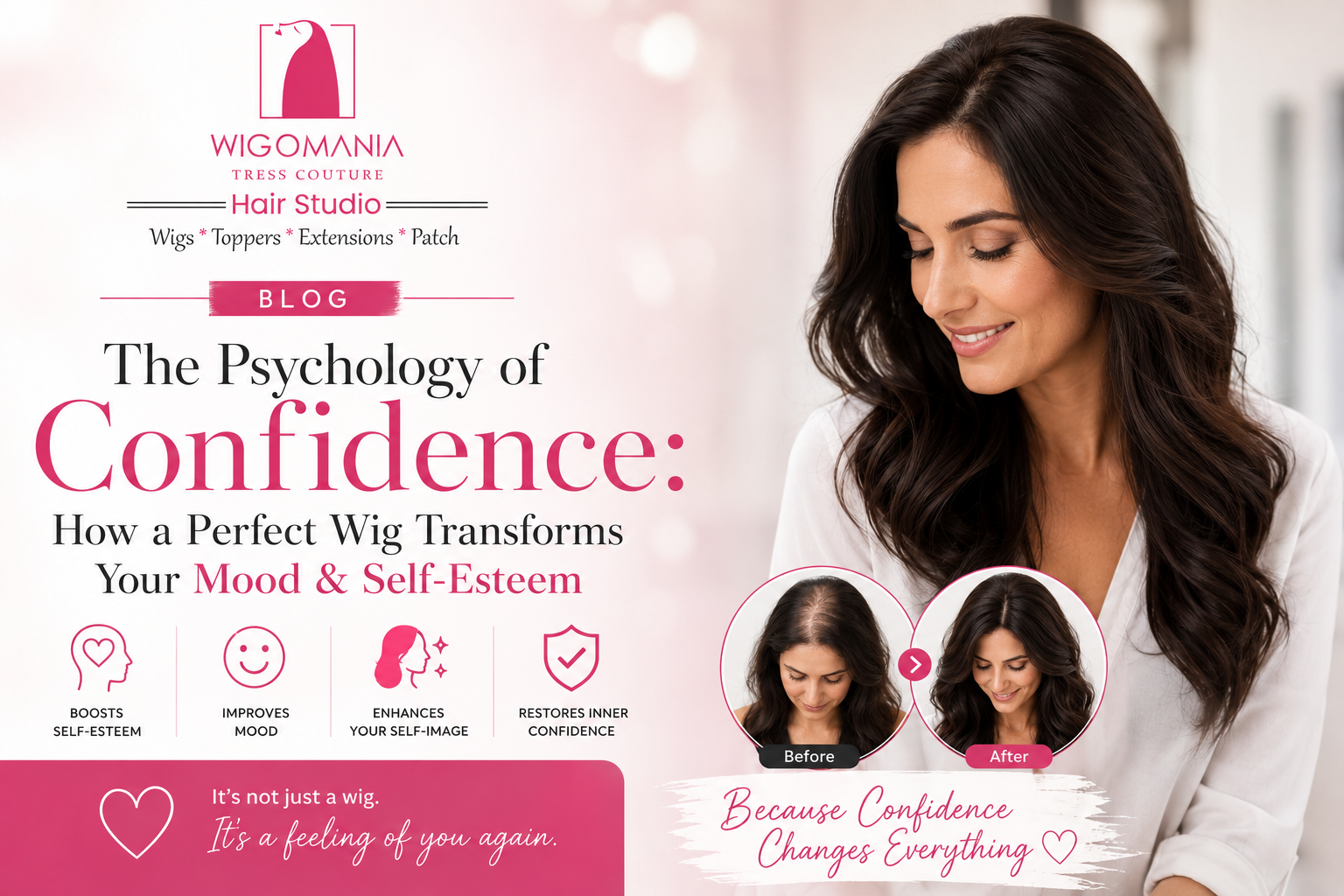 The Psychology of Confidence: How a Perfect Wig Transforms Your Mood & Self-Esteem