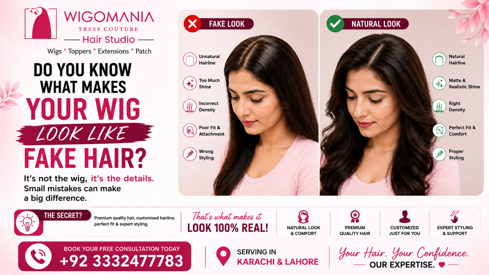 Why Do Wigs Look Fake? What Makes Hair Replacement Actually Look Real