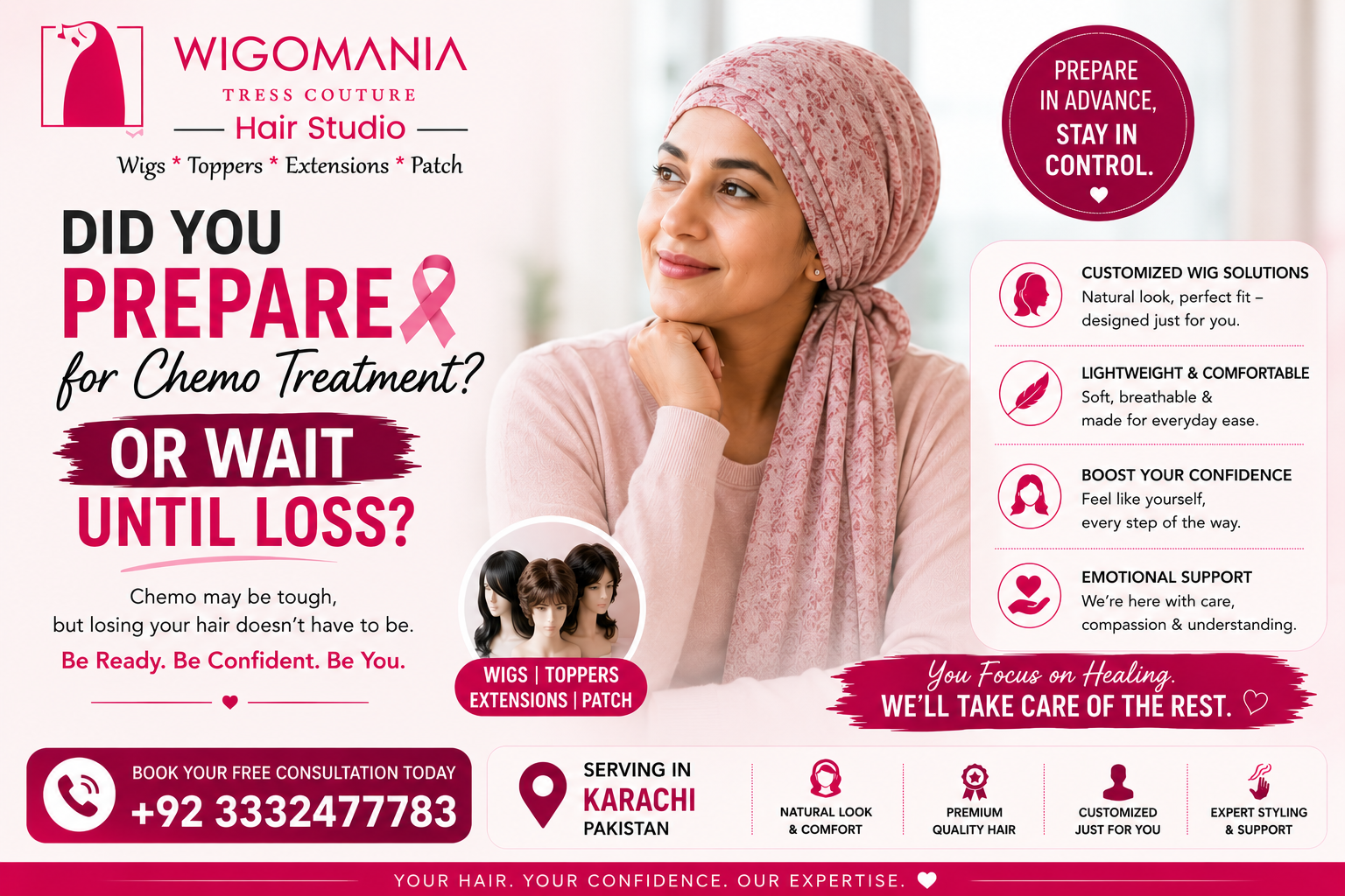 Did you prepare for treatment or wait until the loss already started?