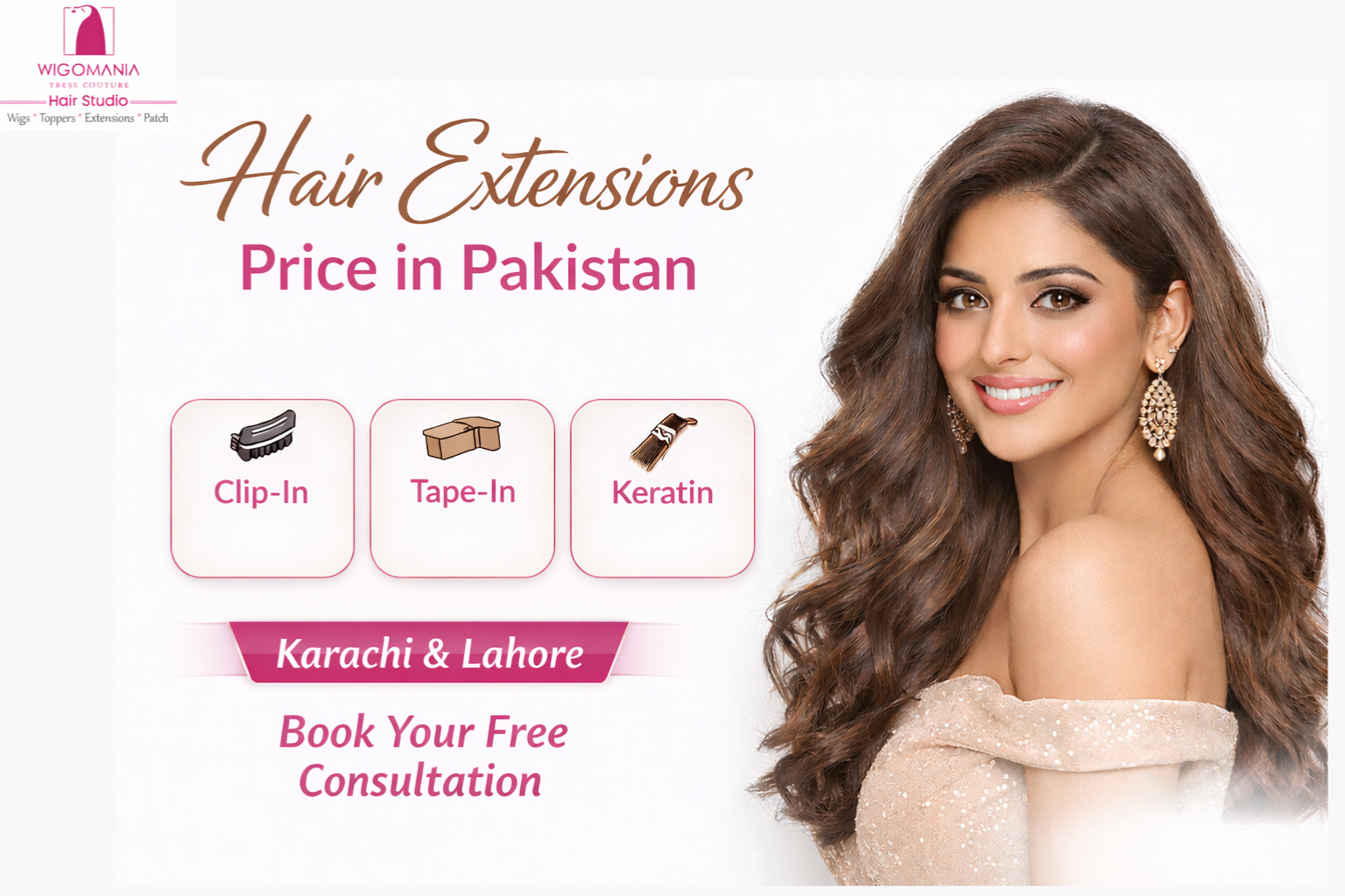 Hair Extensions Price in Pakistan - Cost Guide for Human & Clip-In Extensions