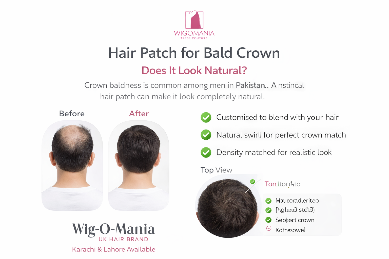 Hair Patch for Bald Crown – Does It Look Natural?
